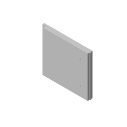 Šamotová deska boční spodní, pravolevá ZLÍN